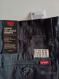 pantaloni shorts Levi's xx chino neri ragazzo