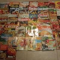 Lotto di più di 80 riviste di cucina