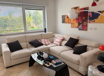 Divano angolare poltronesofà 280x280 cm alcantara