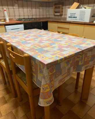 Tavolo da cucina 6 posti