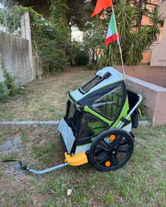 Carrello rimorchio bici