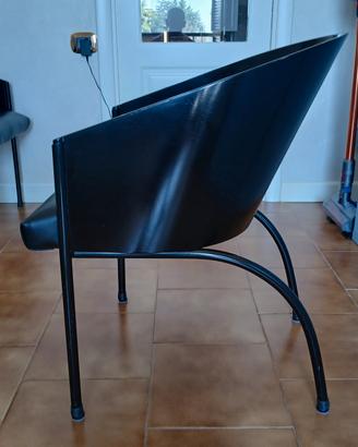 coppia di poltroncine design primi anni  80