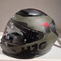 Casco integrale HJC F71 FACO MC1SF Verde Militare