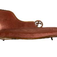 Dormeuse in noce, Inghilterra, metà dell'800