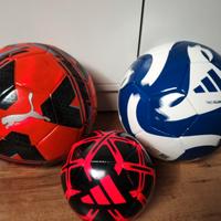 8 palloni da calcio, tutti di marca 