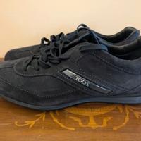 Scarpe Tod's Blu Scamosciate Nr. 41