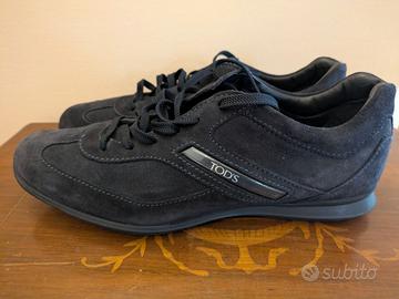 Scarpe Tod's Blu Scamosciate Nr. 41