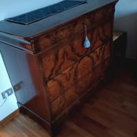 Como con comodini in radica di noce 