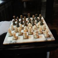 Scacchiera in marmo