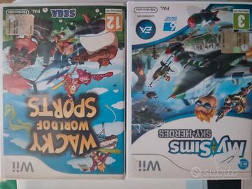 Lotto 2 giochi Nintendo Wii