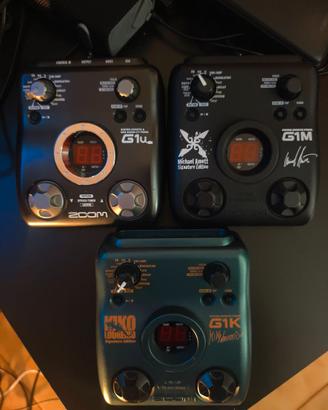 ZOOM G1K + ZOOM G1M + ZOOM G1U Michael Amott Kiko