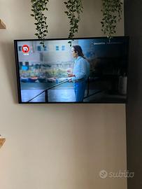 2 TV SAMSUNG 43” Led uso pezzi ricambio