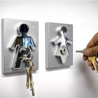 Portachiavi a muro "his&hers" by J-me©acciaio inox