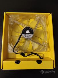 Ventola PC Corsair 120mm Trasparente - LED BLU