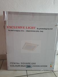 Plafoniera LED da soffitto o da parete.