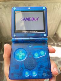 Game Boy Advance SP restaurato (schermo IPS v4)