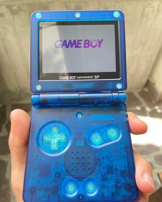 Game Boy Advance SP restaurato (schermo IPS v4)