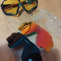 occhiali ciclismo x tiger 4 lenti