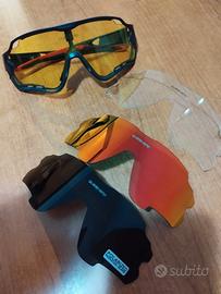 occhiali ciclismo x tiger 4 lenti