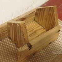 75 - Mangiatoia vintage, per gabbia animali