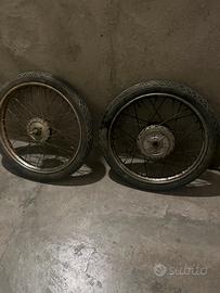 Gomme/cerchi  piaggio ciao