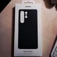 Cover silicone Samsung S25 Ultra Black NUOVA