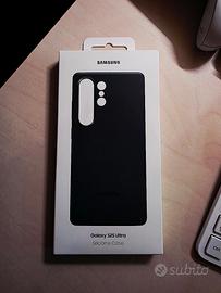 Cover silicone Samsung S25 Ultra Black NUOVA