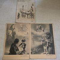 3 cartoline d'epoca 