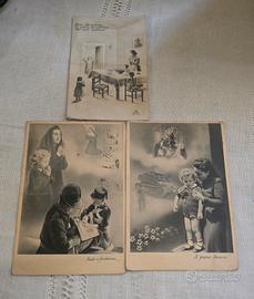 3 cartoline d'epoca 