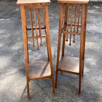 N. 2 portavasi primi 900 in legno