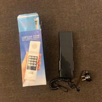 Telefono vintage anni 90 da parete nero nuovo