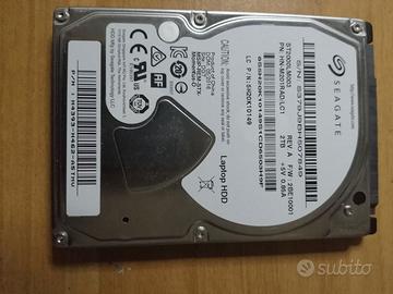 Hard Disk SEAGATE da 2TB per Laptop