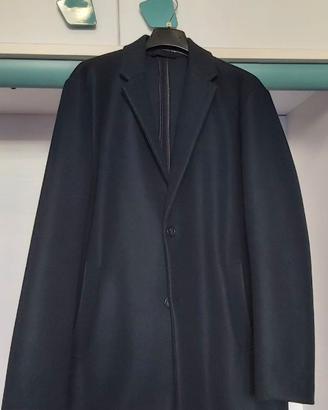 Cappotto da uomo colore blu taglia 54/56