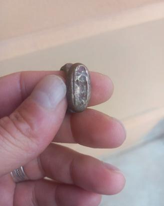 anello afghano con intaglio 