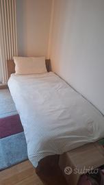 Letto singolo Jysk Olsker + materasso