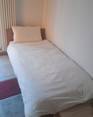 Letto singolo Jysk Olsker + materasso