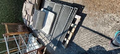Grate in ferro zincate