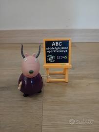 Scuola Peppa pig con personaggi