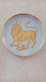 piatto segno zodiacale TORO