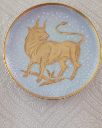 piatto segno zodiacale TORO