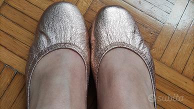 Ballerine oro The Flexx – N° 37 – Come nuove