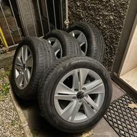 Set completo cerchi gomme VW Golf VIII