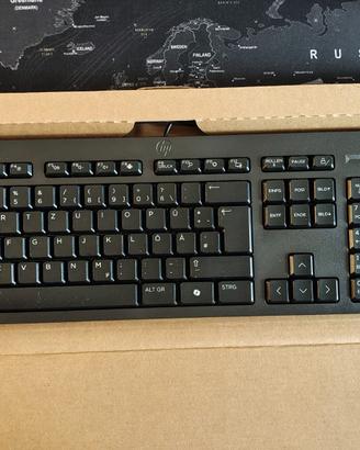 Tastiera per PC marca HP, usb, TEDESCA