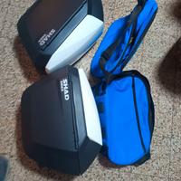 copia borse laterali shad sh 23 complete di borse