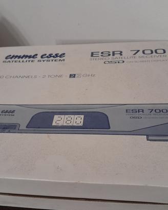 ricevitore satellitare analogico Emme Esse ESR 700