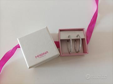 Orecchini a cerchio Mabina