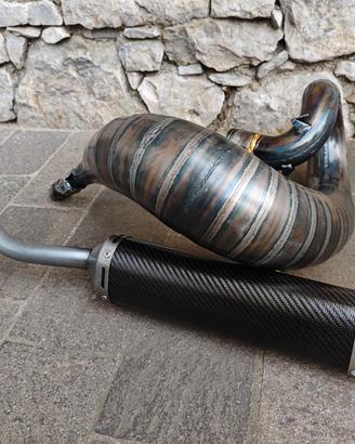 Scarico Scalvini NUOVO completo Honda CR 250 97-99