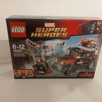 Lego Marvel 76050  Vedova Nera e Falco, Sigillato