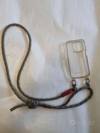 cover iphone 15 pro topologie + strap 8mm