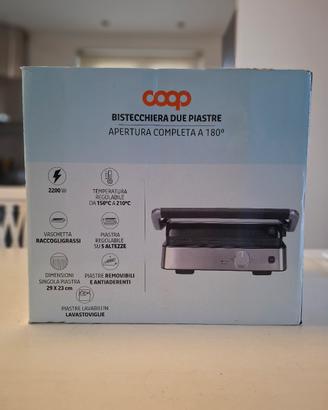 Bistecchiera due piastre coop